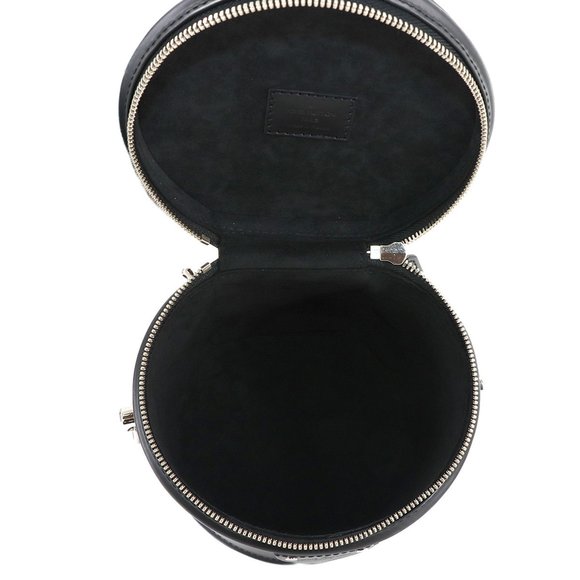 LOUIS VUITTON Black Leather Shoulder Bag - Picture 7 of 9